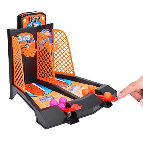 Drfeify Finger-Basketball-Spiel, Intelligenzspielzeug Tischspiel Desktop-Basketballspielzeug-Set-Geschenk Playing Accessories für Erwachsenen Kinder Familienspa? von Drfeify