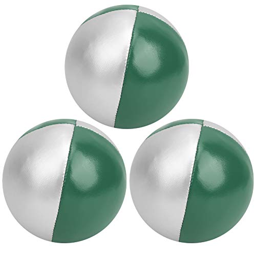 Drfeify Jonglieren von Toss Ball Puzzle Spielzeugball Leicht und Tragbar für und Erwachsene Freizeit und Unterhaltung (grün/Silber) von Drfeify