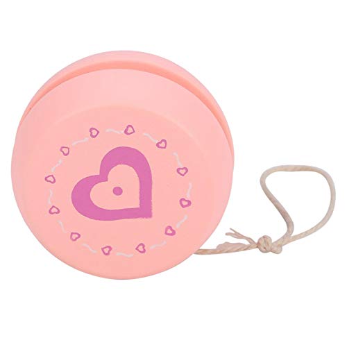 Drfeify Kinder Yoyo Ballspielzeug, frühes pädagogisches Cartoonballspielzeug Power Tool Accessories für Anfänger üben(Pink Heart) Industrial Tools von Drfeify