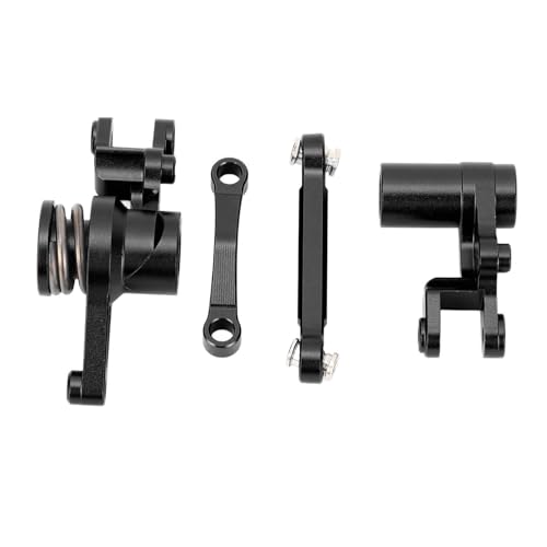 Drfeify Lenk Block aus RC-Caster-Block aus Aluminium Legierung, Hohe Steifigkeit, Genaue Passform, Größere Strukturelle Integrität für BL-2S Slash 4 X4 LKWs (Black) von Drfeify