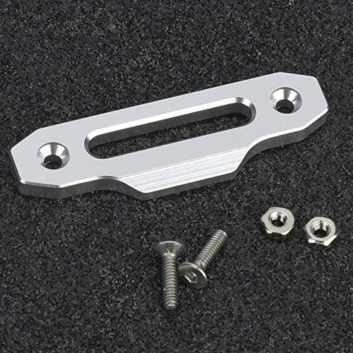 Drfeify Metall Hawse Winch Fairlead Control Mount Playing Accessories für RC / AXIAL SCX10 / RC4W Frontstoßstange Modell Musical Instrument Accessories von Drfeify