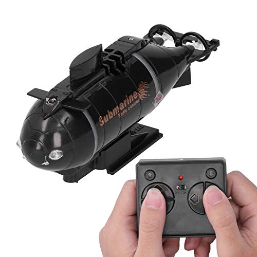 Drfeify Mini Electric U-Boot, 2.4G Wireless 6 Channel RC U-Boot Wasserdicht Mini Electric Diving Boat Spielzeug für Kinder(schwarz) von Drfeify