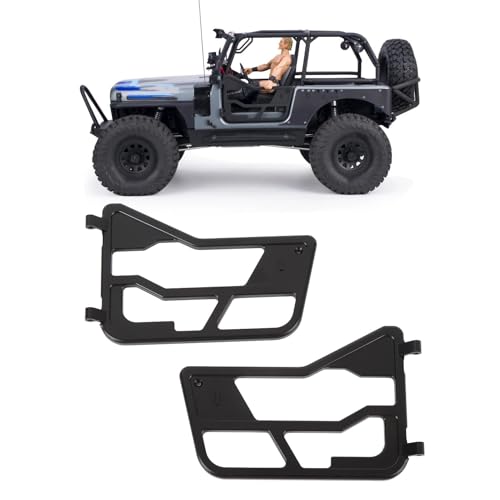Drfeify RC -Autorohrtür, 2pcs Leichtes und Hohles CNC -Aluminium -Legierungsschiene für Axial SCX10 III CJ 7 1/10 RC -Auto Drfeify RC -Autorohrtür, 2pcs Leichtes und Hohles CNC -Aluminium -Legierungsschiene für Axial SCX10 III CJ 7 1/10 RC -Auto von Drfeify