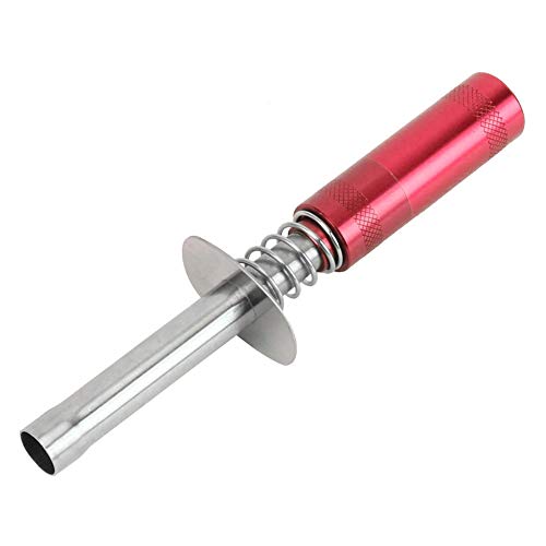 Drfeify RC-Car-Zündkerzenstarter, Glühkerzenzünderzubehör aus Aluminiumlegierung für HSP 80103 RC-Öl-LKWs (Rot Drfeify RC-Car-Zündkerzenstarter, Glühkerzenzünderzubehör aus Aluminiumlegierung für HSP 80103 RC-Öl-LKWs (Rot von Drfeify