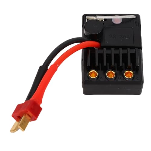 Drfeify RC Electronic Speed Controller, Metallplastisch Bürstenloser ESC für SCY 18101pro 18103pro RC Auto Drfeify RC Electronic Speed Controller, Metallplastisch Bürstenloser ESC für SCY 18101pro 18103pro RC Auto von Drfeify