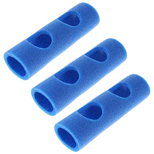 Drfeify Schwimmnudel-Verbinder, 2 Kreuzlöcher, EPE-Schaumstoff-Stick, Pool-Spielzeug, Schwimmhilfe für DIY-Projekte (Blue) von Drfeify