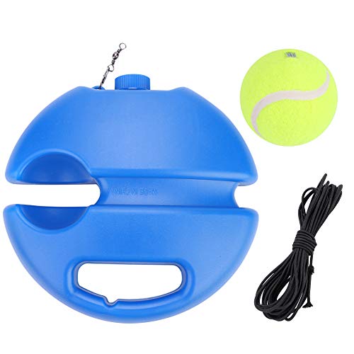 Drfeify Tennistrainer, Tennisplatz zum Selbststudium mit Tennisball mit Black Rope Tennis Training Tool Car Model Parts für Anf?nger und Fortgeschrittene Model Toy von Drfeify