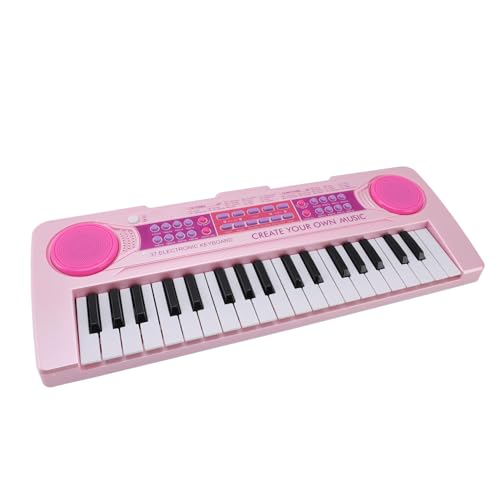 Kinder-Keyboard-Klavier, Tragbare Multifunktionale 37-Tasten-E-Piano-Tastatur, Lehrreich für Anfänger, Jungen und Mädchen von Drfeify