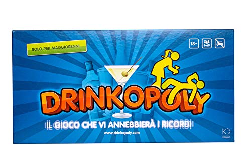 Drinkopoly - Das Spiel, das VI, wird Erinnerungen trüben! - Brettspiele für Erwachsene von Drinkopoly