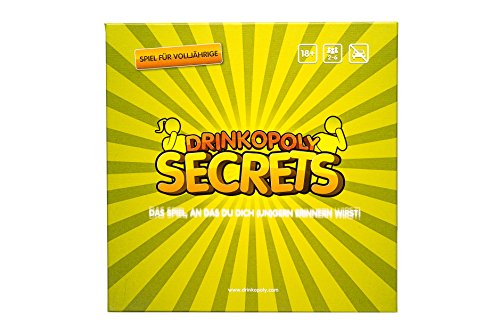 Drinkopoly Secrets - Das Spiel an das Du Dich (un) gern erinnern wirst! - Das Partyspiel für Erwachsene von Drinkopoly