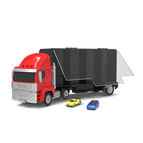 Driven Turbocharge 50 cm LKW Transporter mit 2 Rückziehautos Rennwagen – Auto Spielzeug Aufbewahrung, Sammler mit Aufziehautos für Kinder ab 3 Jahren Driven Turbocharge 50 cm LKW Transporter mit 2 Rückziehautos Rennwagen – Auto Spielzeug Aufbewahrung, Sammler mit Aufziehautos für Kinder ab 3 Jahren von Driven by Battat