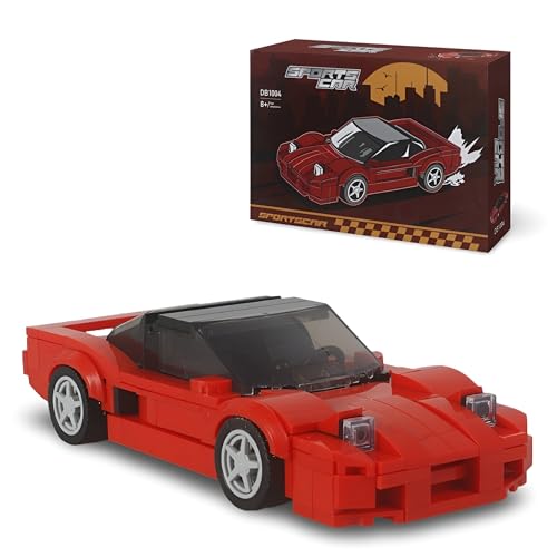 DrmBeyd Technik JDM Japanischer Rennwagen Bausteine Set, Honnda NSX Rennwagen Bausteine Bausatz Spielzeug, Geschenk für Autoliebhaber, Kompatibel mit L***(297 Teile) von DrmBeyd