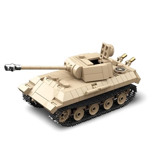 DrmBeyd Technik Panzer Bausteine Set (Leopard Medium Tank) von DrmBeyd