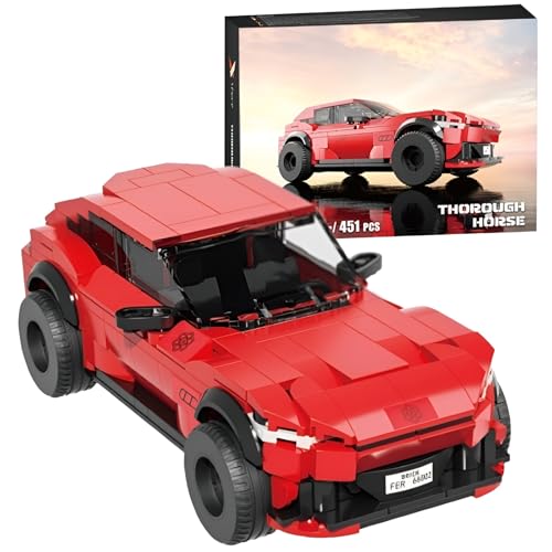 DrmBeyd Technik Speed Champions Sportwagen Bausteine, 249 Teile Sportwagen Klemmbausteine Modellauto, Geschenk für Erwachsene und Kinder, Kompatibel mit Mainstream Marken von DrmBeyd