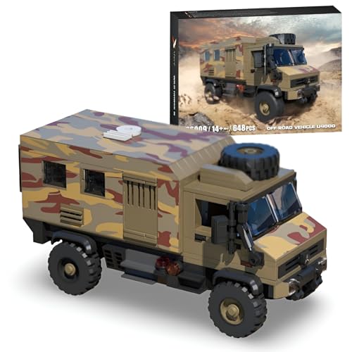 DrmBeyd Technik Speed Champions Sportwagen Bausteine, 648 Teile Off-Road Lastwagen Klemmbausteine Modellauto Spielzeug, Geschenk für Erwachsene und Kinder, Kompatibel mit Mainstream Marken von DrmBeyd