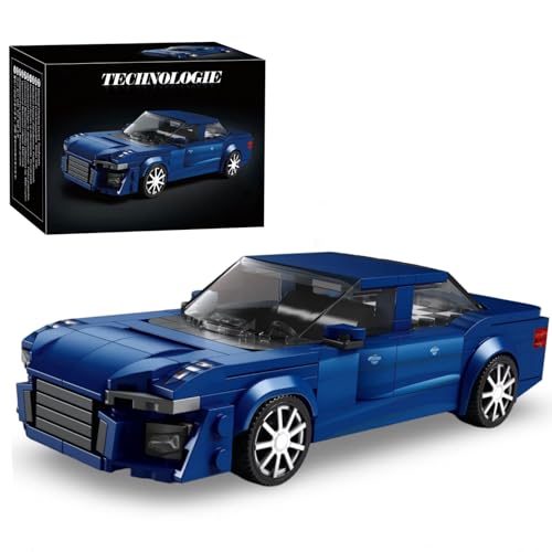 DrmBeyd Technik Speed Champions Sportwagen Bausteine, Super Rennwagen Klemmbausteine Modellauto Set, Geschenk für Erwachsene und Kinder, Kompatibel mit Mainstream Marken, 330 Teile von DrmBeyd