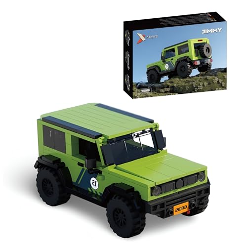 DrmBeyd Technik Speed Champions Sportwagen Bausteine, Jimmy Off-Road Auto Klemmbausteine Spielzeug, Geschenk für Erwachsene und Kinder, Kompatibel mit Mainstream Marken, 413 Teile von DrmBeyd