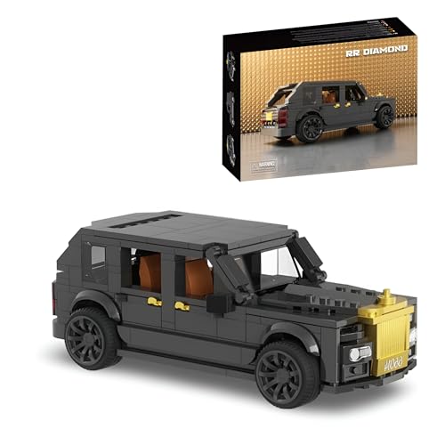 DrmBeyd Technik Speed Champions Sportwagen Bausteine, Roll Royc Phanton Sportwagen Klemmbausteine Spielzeug Modellauto, Geschenk für Erwachsene und Kinder, Kompatibel mit Mainstream Marken, 409 Teile von DrmBeyd