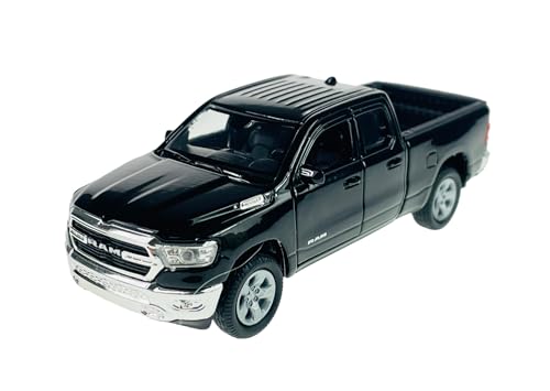 DROMADER Welly 2019 Dodge RAM 1500 Schwarz 1/34-1/39 Neu Modell Auto Die Cast von DROMADER