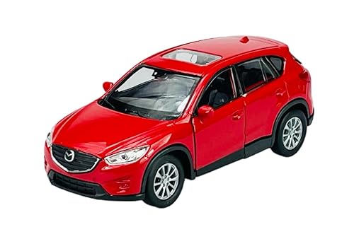 Dromader Welly Mazda CX-5 Rot 1/34-1/39 Die Cast Metall Modell Auto Neu im Kasten von DROMADER