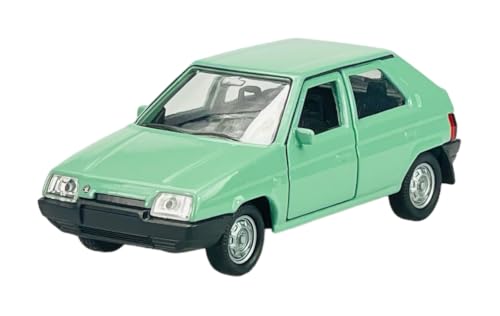 DROMADER Welly Skoda Favorit Grun 1/34-1/39 Neu Modell Auto von DROMADER