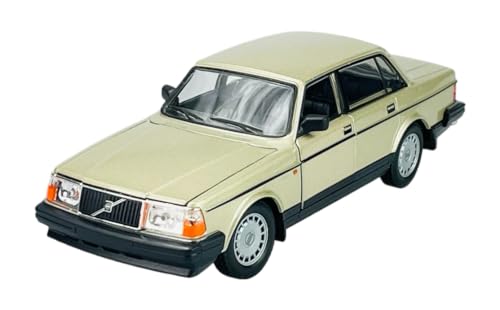 Dromader Welly Volvo 240 GL 1/24 Gold Neu Modell Auto von DROMADER