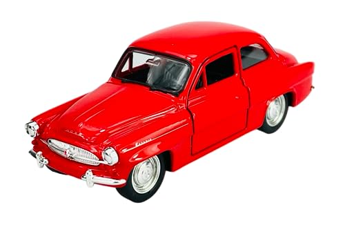 Welly 1959 Skoda Octavia Rot 1/34-1/39 Metal Modell Auto Die Cast Neu im Kasten von DROMADER