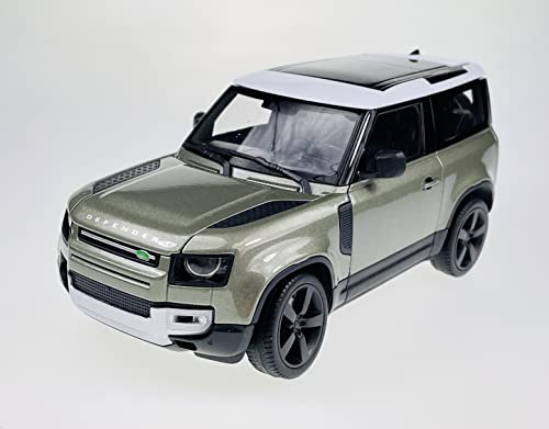 Welly 2020 Land Rover Defender II Grun 1/26 Neu Metal Modell Auto Diecast von DROMADER