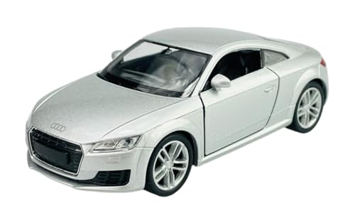 Welly A-U-D-I TT 8S Coupe Silber 3. Generation Ab 2014 1/34-1/39 Metall Modell Auto Die Cast Neu im Kasten von DROMADER