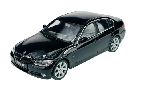 Welly BMW 3er 3 Er 330i 330 i 2006 Schwarz E90 E 90 Limousine 1/24 Modellauto Die Cast Neu im Kasten von DROMADER