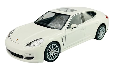 Welly Porsche Panamera S Weiss Ab 2009 1/24 Neu im Kasten Modell Auto Die Cast Metall von DROMADER