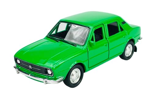 Welly Skoda 105L 105 L Grün 1/34-1/39 Metal Modell Auto Die Cast Neu im Kasten von DROMADER