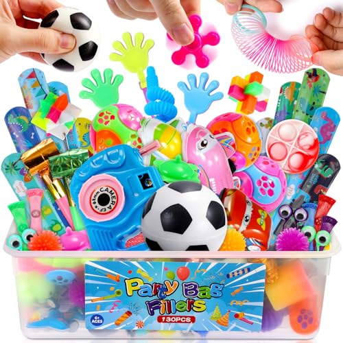 130 Stücke Mitgebsel Kindergeburtstag Set mit Aufbewahrungsbox - Schultüte Füllung, Mitbringsel, Give Aways Kindergeburtstag Gastgeschenke - Fidget Toys - Spielzeug ab 3 Jahre - Einschulung Geschenk 130 Stücke Mitgebsel Kindergeburtstag Set mit Aufbewahrungsbox - Schultüte Füllung, Mitbringsel, Give Aways Kindergeburtstag Gastgeschenke - Fidget Toys - Spielzeug ab 3 Jahre - Einschulung Geschenk von Dromlag