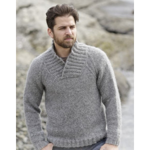 Aberdeen by DROPS Design - Strickmuster mit Kit Pullover mit Raglan un - X-Large von Drops - Garnstudio