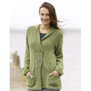 Autumn Forest Jacket by DROPS Design - Strickmuster mit Kit Strickjack - Large von Drops - Garnstudio