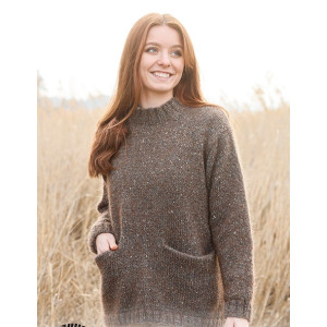 Autumn Woods by DROPS Design - Blusenstrickmuster Größe XS - XXL - Medium von Drops - Garnstudio