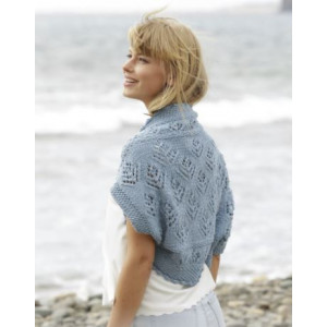 Beach Bolero by DROPS Design - Strickmuster mit Kit Bolero mit Spitzen - Small/Medium von Drops - Garnstudio