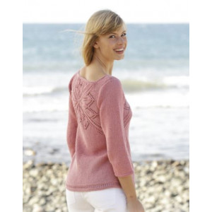 Butterfly Heart by DROPS Design - Strickmuster mit Kit Pullover mit Sp - XX-Large von Drops - Garnstudio