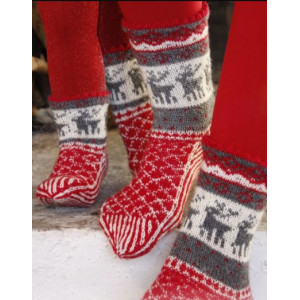 Christmas Stampede by DROPS Design - Strickmuster mit Kit Weihnachts-S - 26/28 von Drops - Garnstudio