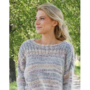 Colourful Walk by DROPS Design - Blusenstrickmuster Größe XS - XXL - XX-Large von Drops - Garnstudio