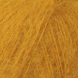 Drops Brushed Alpaca Silk Garn Unicolor 19 Curry von Drops - Garnstudio