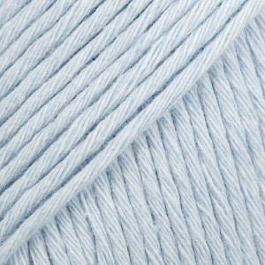 Drops Cotton Light Garn Unicolor 08 Eisblau Hell von Drops - Garnstudio