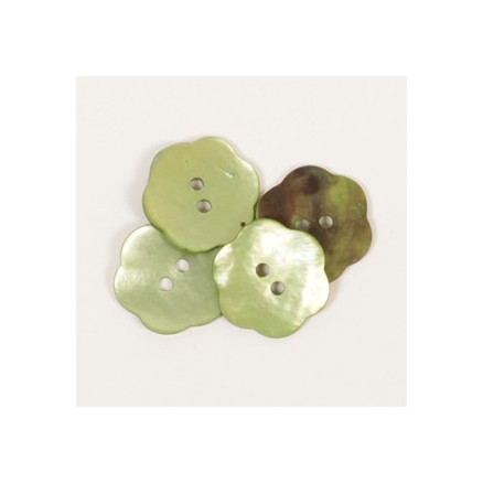 Drops Knopf Blume Grün 20mm 601 - 1 Stk. Drops Knopf Blume Grün 20mm 601 - 1 Stk. von Drops - Garnstudio