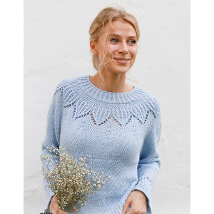 Echo Mountain by DROPS Design - Bluse Strickmuster Größe S - XXXL - Large von Drops - Garnstudio