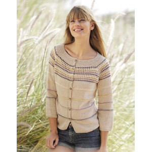 Freja Cardigan by DROPS Design - Strickmuster mit Kit Jacke Größen S - - XX-Large von Drops - Garnstudio