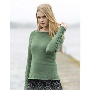 Green Forest by DROPS Design - Bluse Strickanleitung Gr. S - XXXL - Large von Drops - Garnstudio