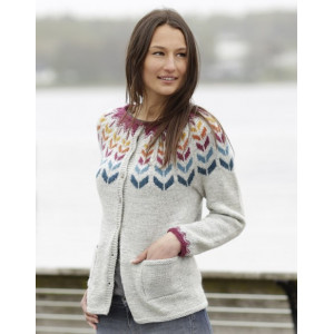 Joyride Cardigan by DROPS Design - Strickmuster mit Kit Strickjacke mi - Large von Drops - Garnstudio