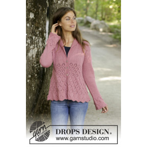 Lady Angelika Jacket by DROPS Design - Strickmuster mit Kit Jacke Größ - Large von Drops - Garnstudio