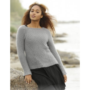 Misty Harbor by DROPS Design - Strickmuster mit Kit Pullover mit Oberf - Large von Drops - Garnstudio