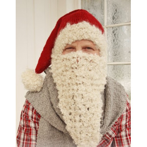 Mr. Kringle by DROPS Design - Strickmuster mit Kit Weihnachtsmütze, Sc - M/L von Drops - Garnstudio